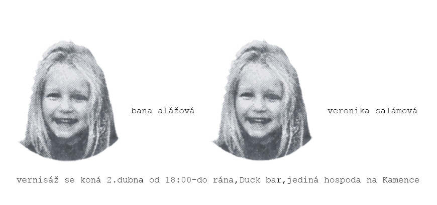 Bana Alážová & Veronika Salámová (Duck bar)